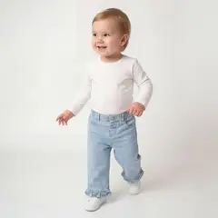 YAMP - Jean Bebé Niña Algodón