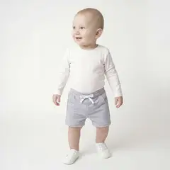 YAMP - Short Bebé Niño Algodón
