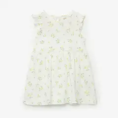YAMP - Vestido Bebé Niña Algodón Flores