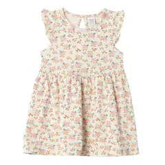 YAMP - Vestido Bebé Niña Algodón Flores