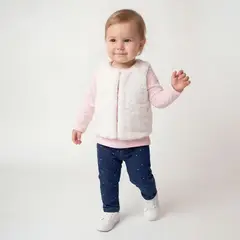 YAMP - Conjunto Bebé Niña 2 Piezas Manga Larga