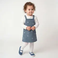 YAMP - Conjunto Bebé Niña Algodón 2 Piezas