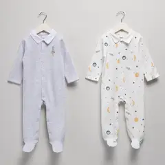 YAMP - Pijama Bebé Niño Pack X2 Algodón