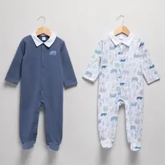 YAMP - Pijama Bebé Niño Pack X2 Algodón