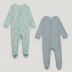 YAMP - Pijama Bebé Niño Pack X2 Algodón