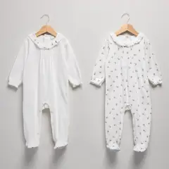 YAMP - Pijama Bebé Niña Pack X2 Algodón
