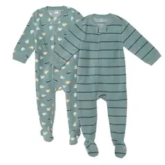 YAMP - Pijama Bebé Niño Pack X2 Polar