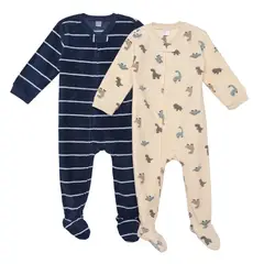 YAMP - Pijama Bebé Niño Pack X2 Polar