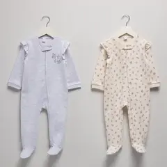 YAMP - Pijama Bebé Niña Pack X2 Algodón