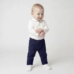 YAMP - Conjunto Bebé Niño 2 Piezas Manga Larga Algodón