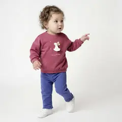 YAMP - Conjunto Bebé Niña 3 Piezas Manga Larga Algodón