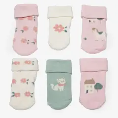YAMP - Medias Bebé Niño Niña Pack X3 Algodón