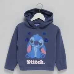 LILO & STITCH - Polerón Niña Algodón Lilo y Stitch