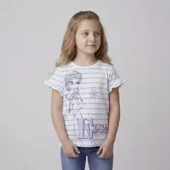 FROZEN - Polo Niña Manga Corta Algodón