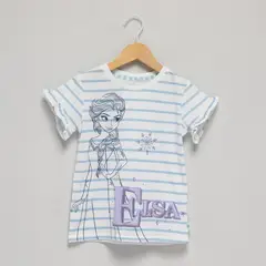 FROZEN - Polo Niña Manga Corta Algodón