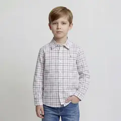 CONIGLIO - Camisa Niño Manga Larga Algodón