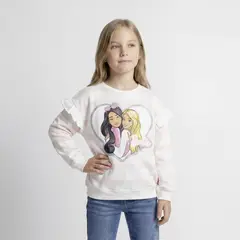 BARBIE - Polerón Niña Algodón