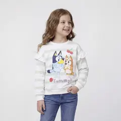 BLUEY - Polerón Niña Algodón