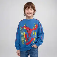 SPIDERMAN - Polerón Niño Algodón Spider-Man
