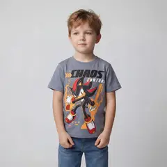 SONIC - Polo Niño Manga Corta Algodón