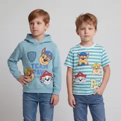 PAW PATROL - Polerón + Polo Niño Algodón