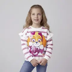 PAW PATROL - Polerón Niña Algodón