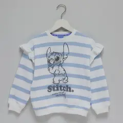 LILO & STITCH - Polerón Niña Algodón Lilo y Stitch