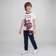 SPIDERMAN - Conjunto Niño 2 Piezas Manga Corta Algodón Spider-Man