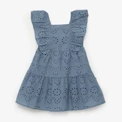 YAMP - Vestido Niña Algodón Rosado