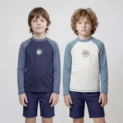 YAMP - Polo UV Niño Pack X2 Manga Larga