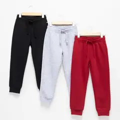 YAMP - Pantalón Buzo Niño Pack X3 Algodón