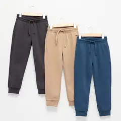 YAMP - Pantalón Buzo Niño Pack X3 Algodón