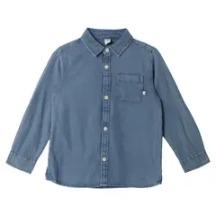 YAMP - Camisa Niño Manga Larga Algodón