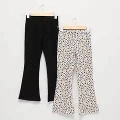 YAMP - Legging Niña Pack X2 Algodón