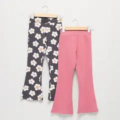 YAMP - Legging Niña Pack X2 Algodón