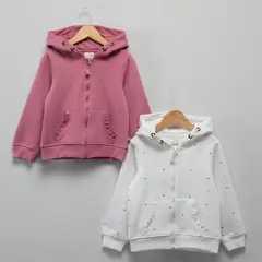 YAMP - Polerón Niña Pack X2 Algodón