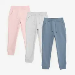 YAMP - Pantalón Buzo Niña Pack X3 Algodón