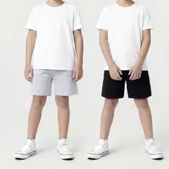 YAMP - Short Niño Pack X2 Algodón
