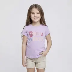 YAMP - Polo Niña Manga Corta Algodón