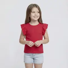 YAMP - Polo Niña Sin Manga Algodón