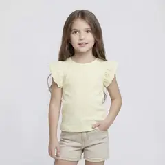 YAMP - Polo Niña Sin Manga Algodón