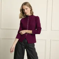 BASEMENT - Polo Manga Larga Mujer