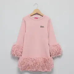 BARBIE - Vestido Niña Rosado