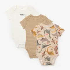 YAMP - Body Bebé Niño Pack X3 Algodón