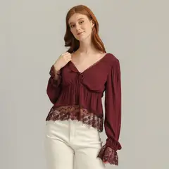 AMERICAN ABBEY - Blusa Mujer