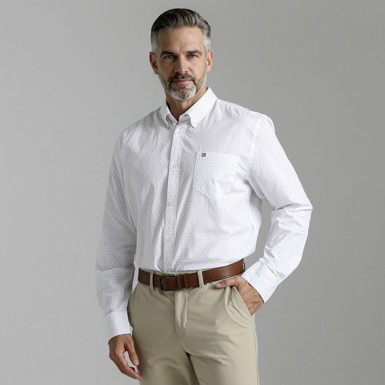 Camisa 100% Algodón Hombre
