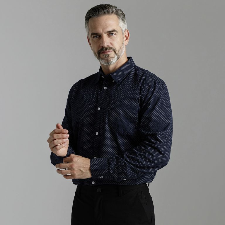 Camisa 100% Algodón Hombre