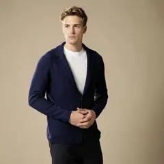 WOLF&HANK - Cardigan 100% Algodón Hombre