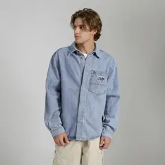 DOO AUSTRALIA - Casaca Denim 100% Algodón Hombre