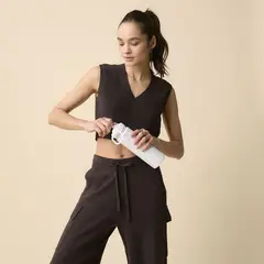 DIADORA - Polera Corta Deportiva Mujer